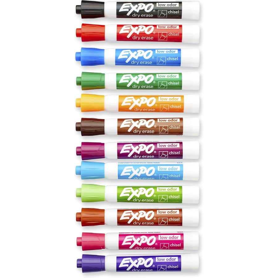 Expo Low Odor Dry Erase Markers 12-Pack: $7.68 via Sub. & Save Expo Low Odor Dry Erase Markers 12-Pack: $7.68 via Sub. & Save