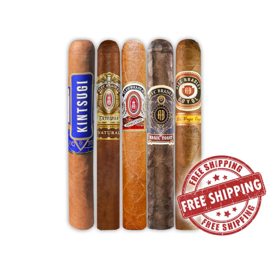 Alec Bradley 5 Pillars 5-Cigar Sampler: $20 Alec Bradley 5 Pillars 5-Cigar Sampler: $20