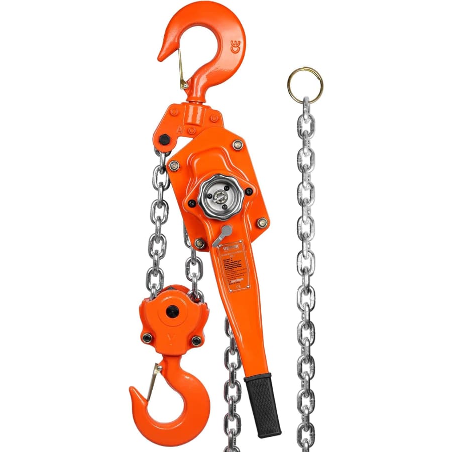Vevor 6-Ton Manual Lever Chain Hoist: $58.99 Vevor 6-Ton Manual Lever Chain Hoist: $58.99