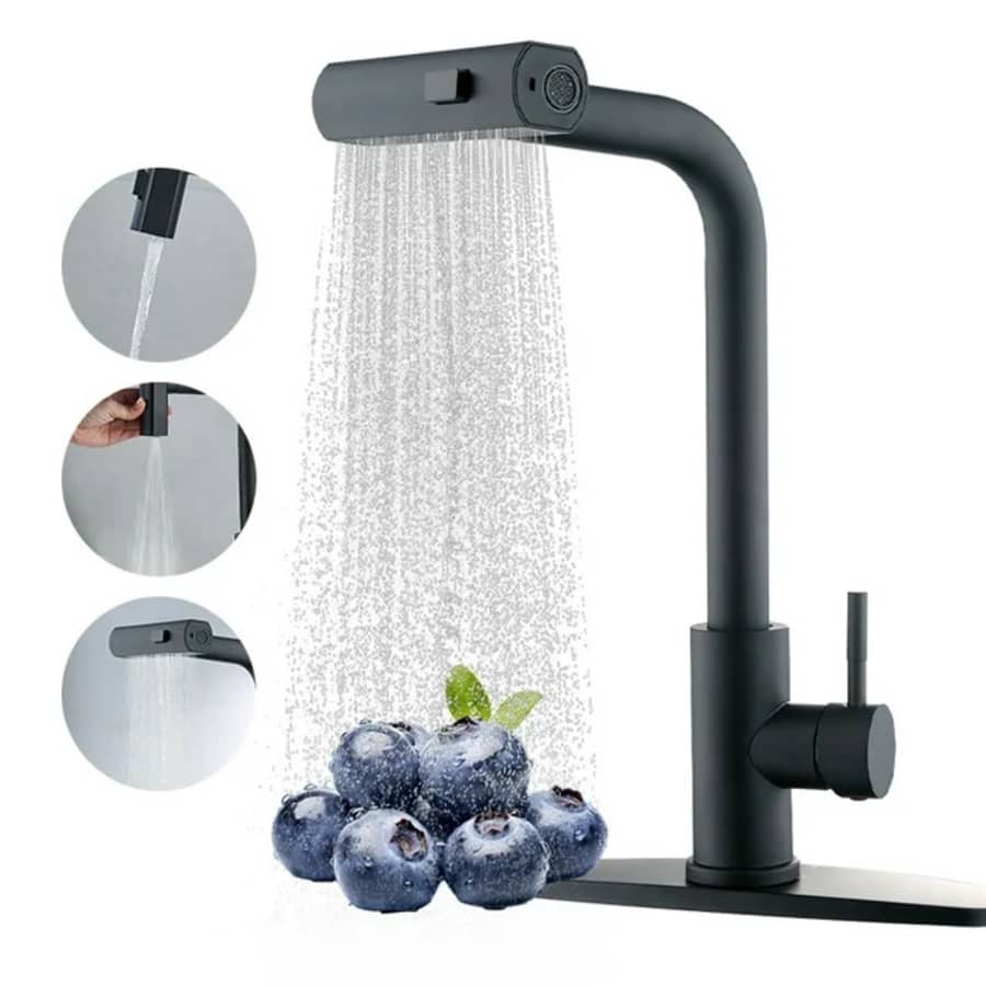 Waterfall Kitchen Sink Faucet: $20