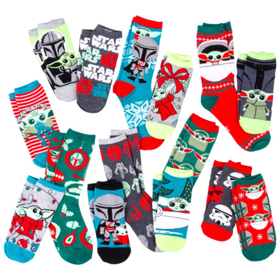 Star Wars 15 Days of Christmas Socks: 15 pairs for $15