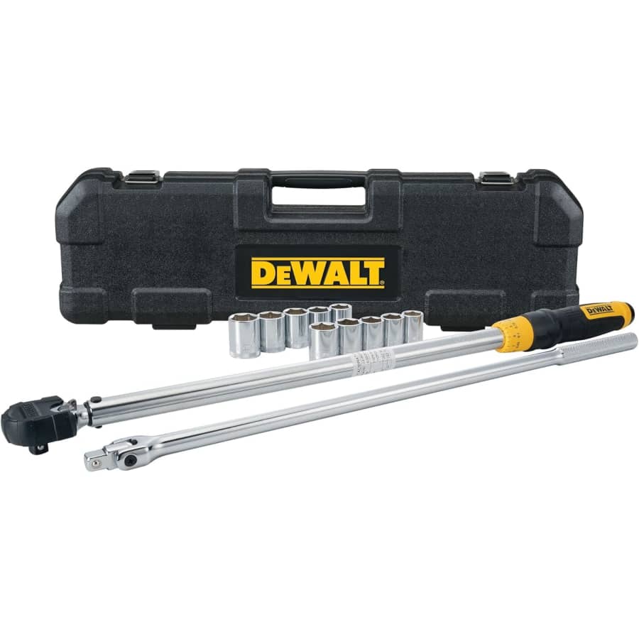 DeWalt 12-Piece Torque Wrench Tool Set: $110