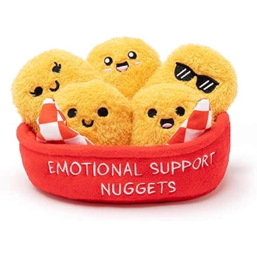 What Do You Meme? Emotional Support Nuggets Plush: $11.89