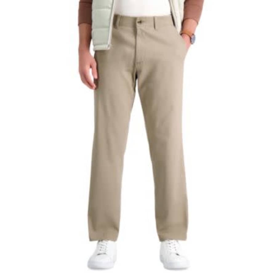 Haggar Men's Life Khaki Straight Fit Comfort Pants: $19.99 Haggar Men's Life Khaki Straight Fit Comfort Pants: $19.99