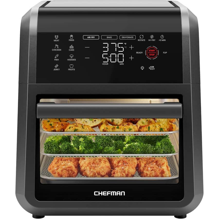 Chefman 12-Quart 6-in-1 Air Fryer Oven: $90