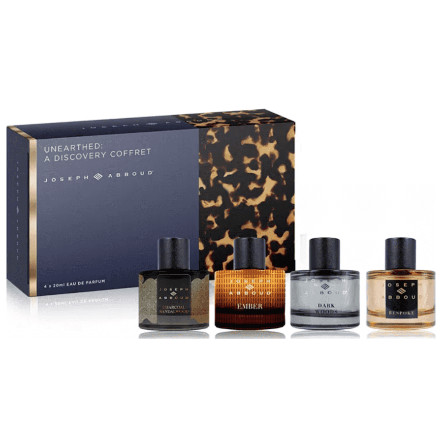 Joseph Abboud Men's 4-Piece Unearthed Fragrance Discovery Set: $25 Joseph Abboud Men's 4-Piece Unearthed Fragrance Discovery Set: $25