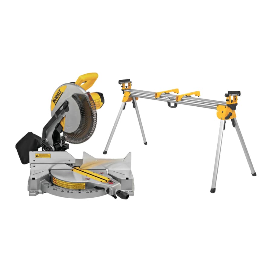 DeWalt 15A Corded 12" Compound Single Bevel Miter Saw w/ Miter Saw Stand: $399 DeWalt 15A Corded 12" Compound Single Bevel Miter Saw w/ Miter Saw Stand: $399