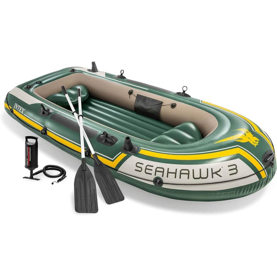 Intex Seahawk 3-Person Inflatable Boat Set: $87.55 Intex Seahawk 3-Person Inflatable Boat Set: $87.55