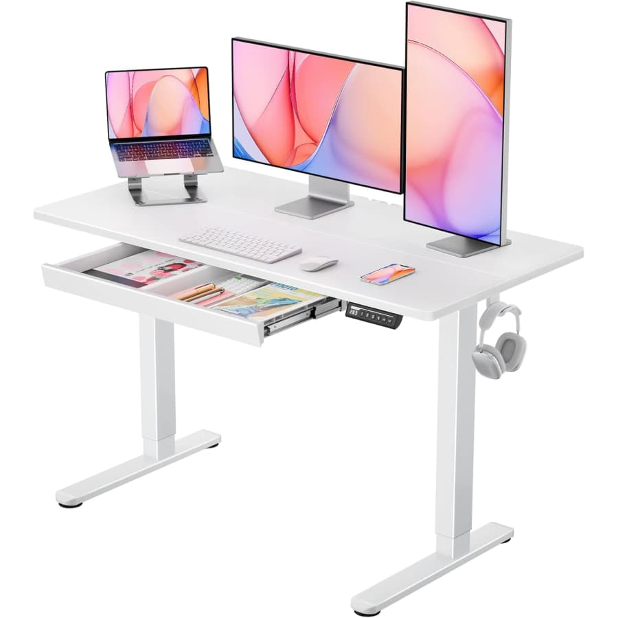 ErGear 48" x 24" Adjustable Electric Standing Desk: $79.99 ErGear 48" x 24" Adjustable Electric Standing Desk: $79.99