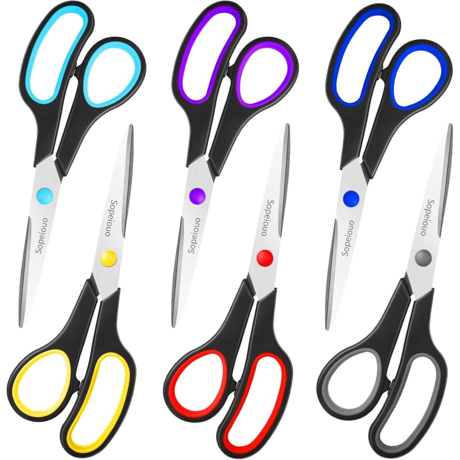 8" Scissors 6-Pack: $6.99 8" Scissors 6-Pack: $6.99