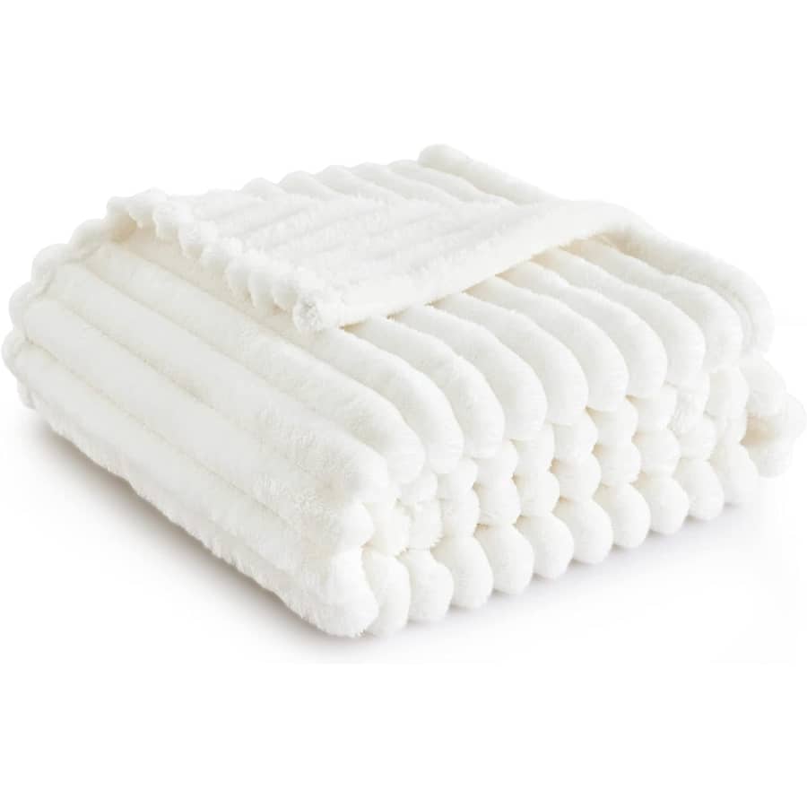 Bedsure 50" x 60" Plush Throw: From $12 Bedsure 50" x 60" Plush Throw: From $12