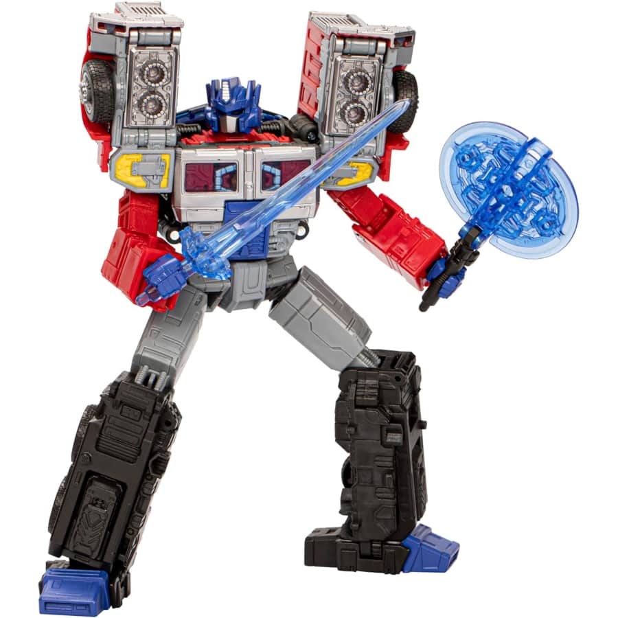 Transformers Legacy United Leader Class G2 Universe Laser Optimus Prime: $28 Transformers Legacy United Leader Class G2 Universe Laser Optimus Prime: $28