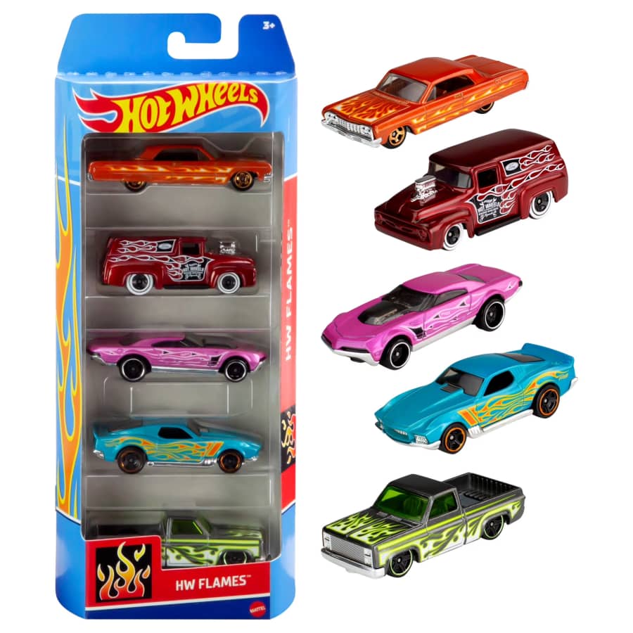 Hot Wheels Cars 5-Pack: $5 Hot Wheels Cars 5-Pack: $5