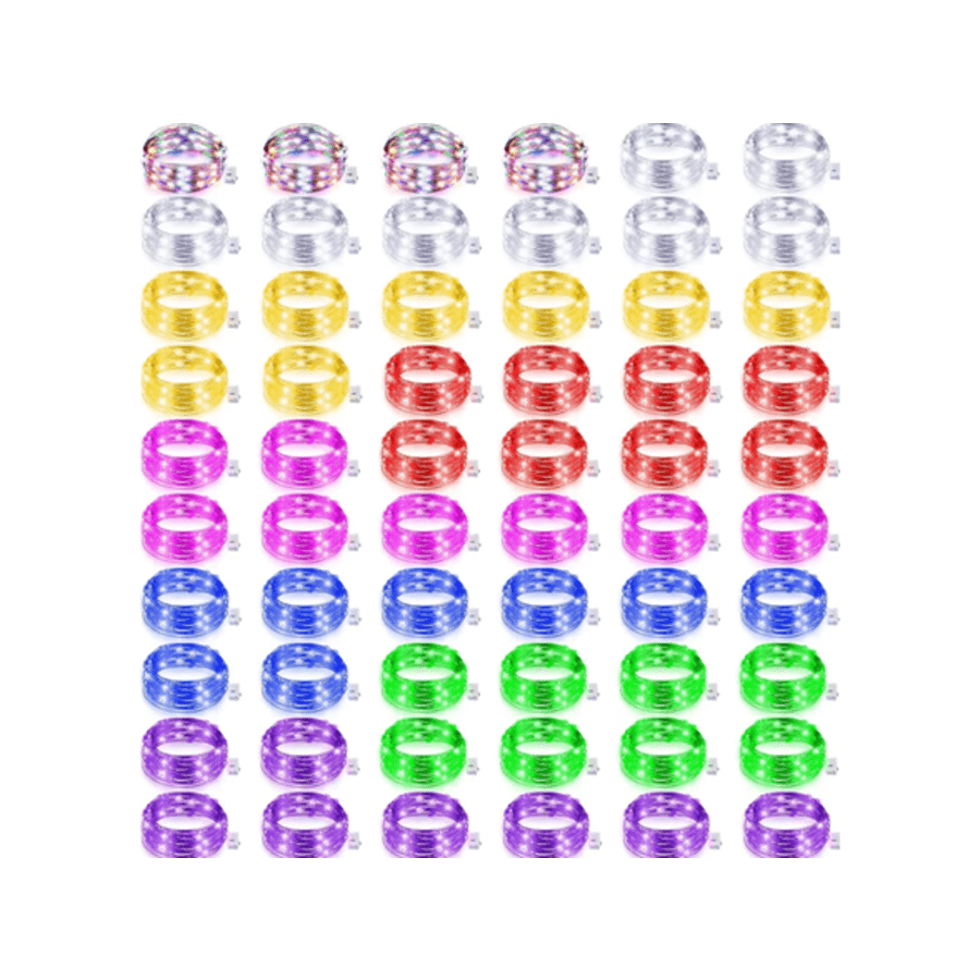 Multi Color Fairy Lights 20-Pack: $13 Multi Color Fairy Lights 20-Pack: $13