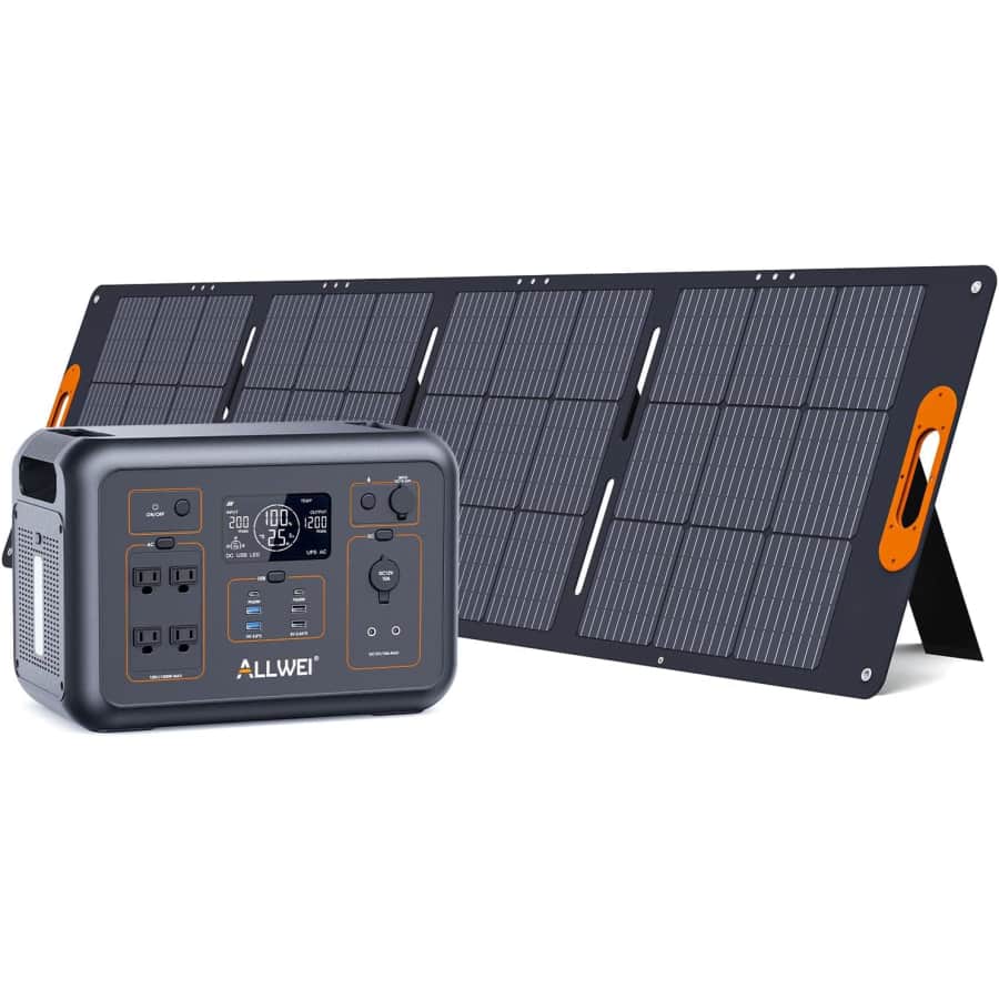 Allwei Power Station and Solar Panel Deals at Amazon: Up to 40% off