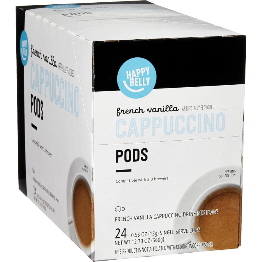 Happy Belly French Vanilla Cappuccino Pod 24-Pack: $7.26 via Sub. & Save