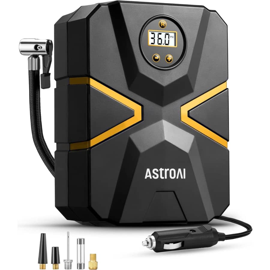 AstroAI S1 12V 150-PSI Portable Air Compressor: $17.35 AstroAI S1 12V 150-PSI Portable Air Compressor: $17.35