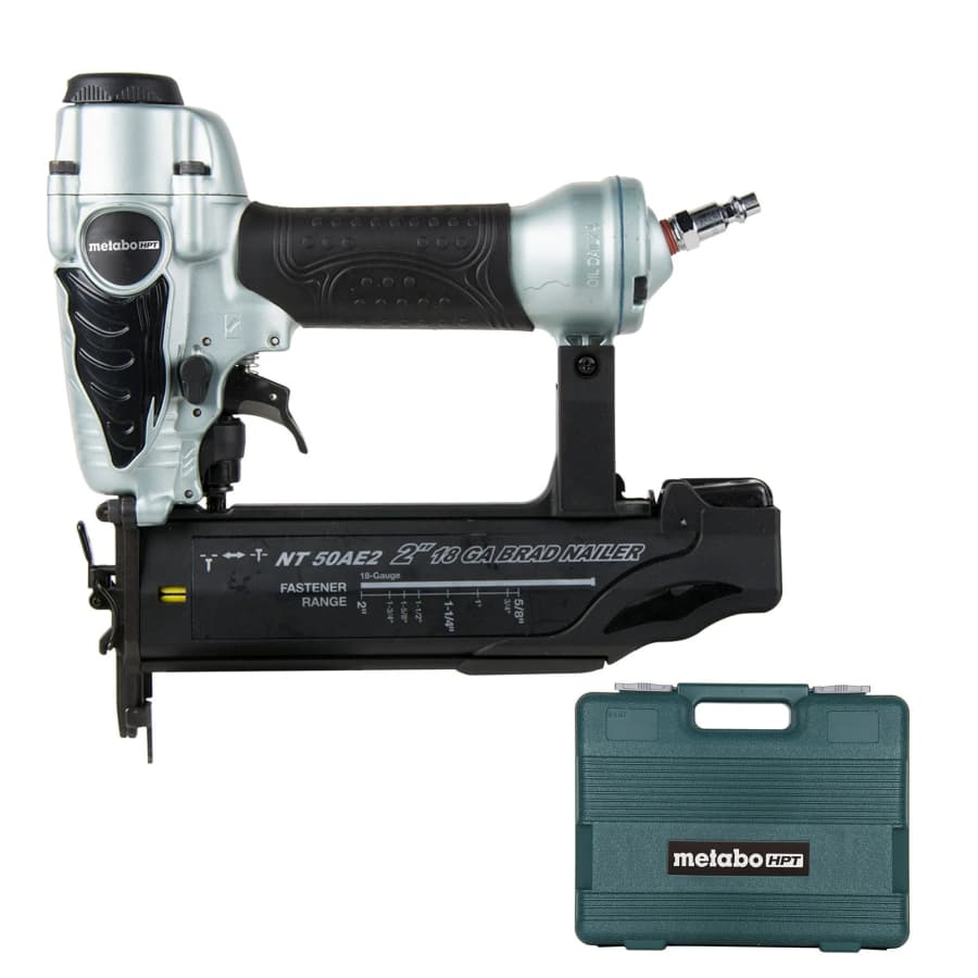 Metabo HPT 2" 18-Gauge Pneumatic Straight Brad Nailer: $39 Metabo HPT 2" 18-Gauge Pneumatic Straight Brad Nailer: $39