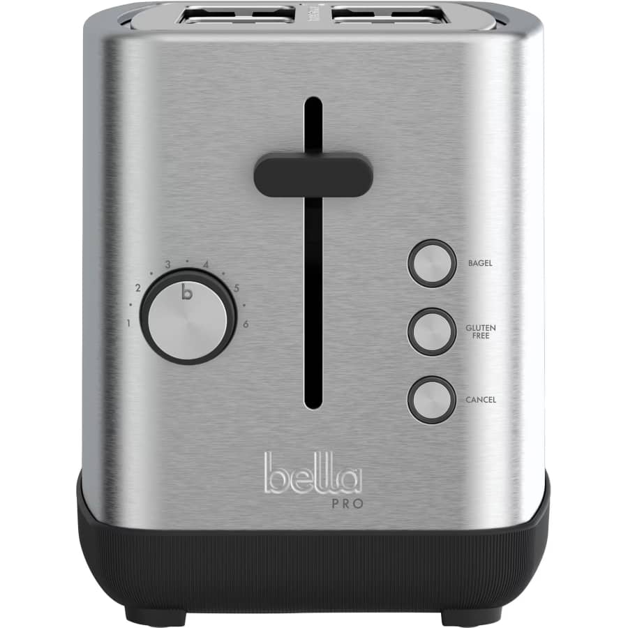 Bella Pro 2-Slice Toaster: $15 Bella Pro 2-Slice Toaster: $15