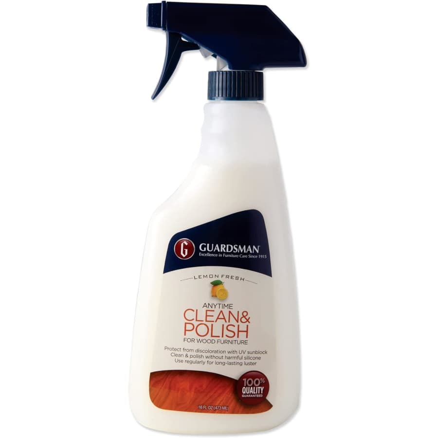 Guardsman Anytime Clean & Polish Wood Cleaner 16-oz. Spray: $5.99