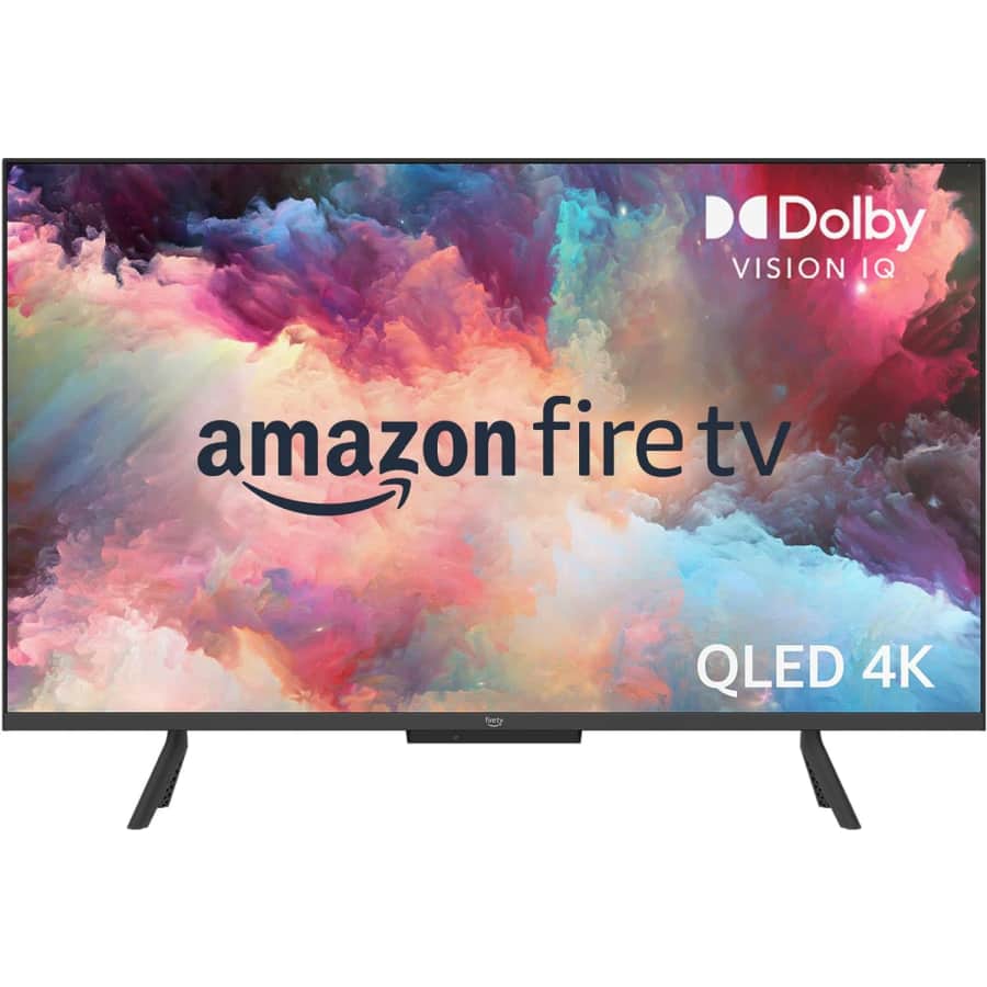 Amazon Fire TV Omni QLED Series 43" 4K HDR UHD Smart TV: $230