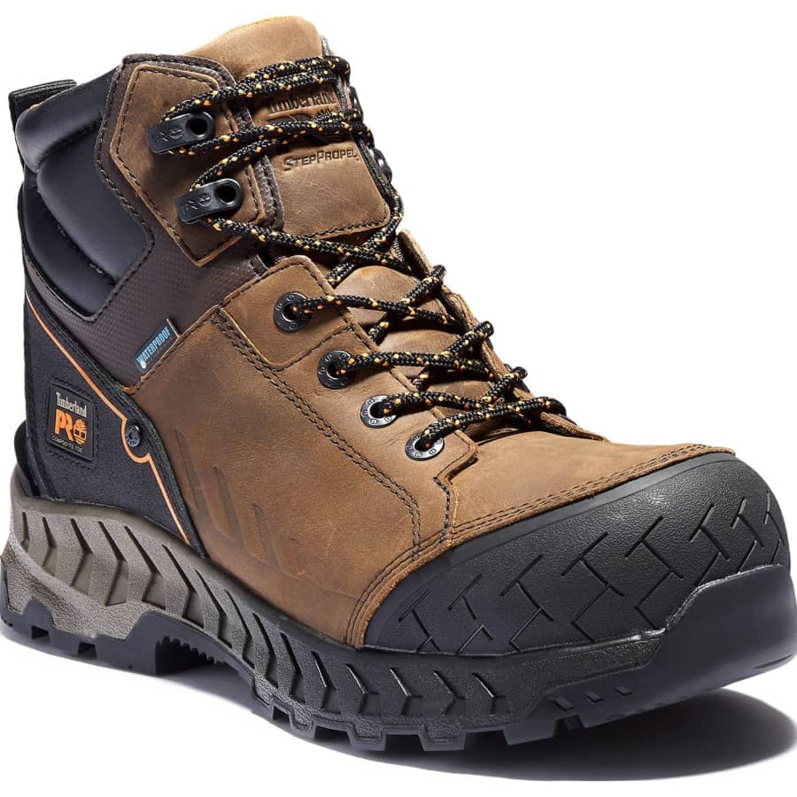 Timberland Men's Work Summit 6" Composite Toe Waterproof Work Boots: $117 Timberland Men's Work Summit 6" Composite Toe Waterproof Work Boots: $117