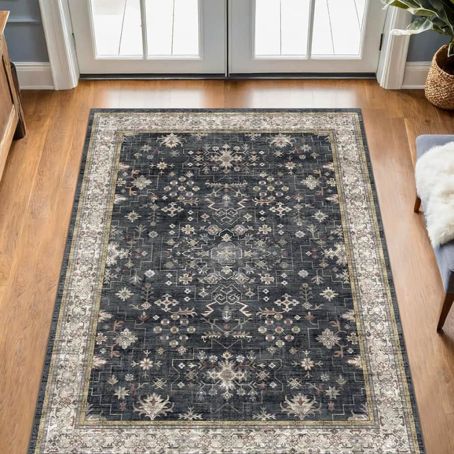 3X5-Foot Washable Area Rug: $34