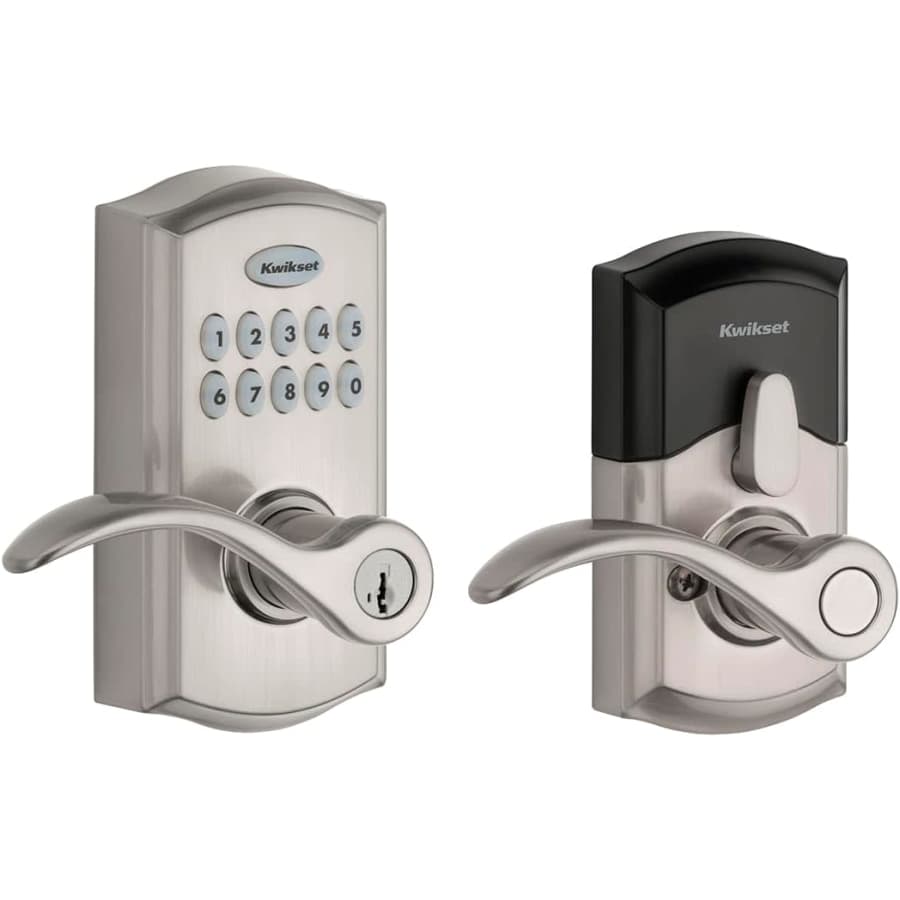 Kwikset SmartCode 10-Button Keypad Electronic Lever: $69 Kwikset SmartCode 10-Button Keypad Electronic Lever: $69