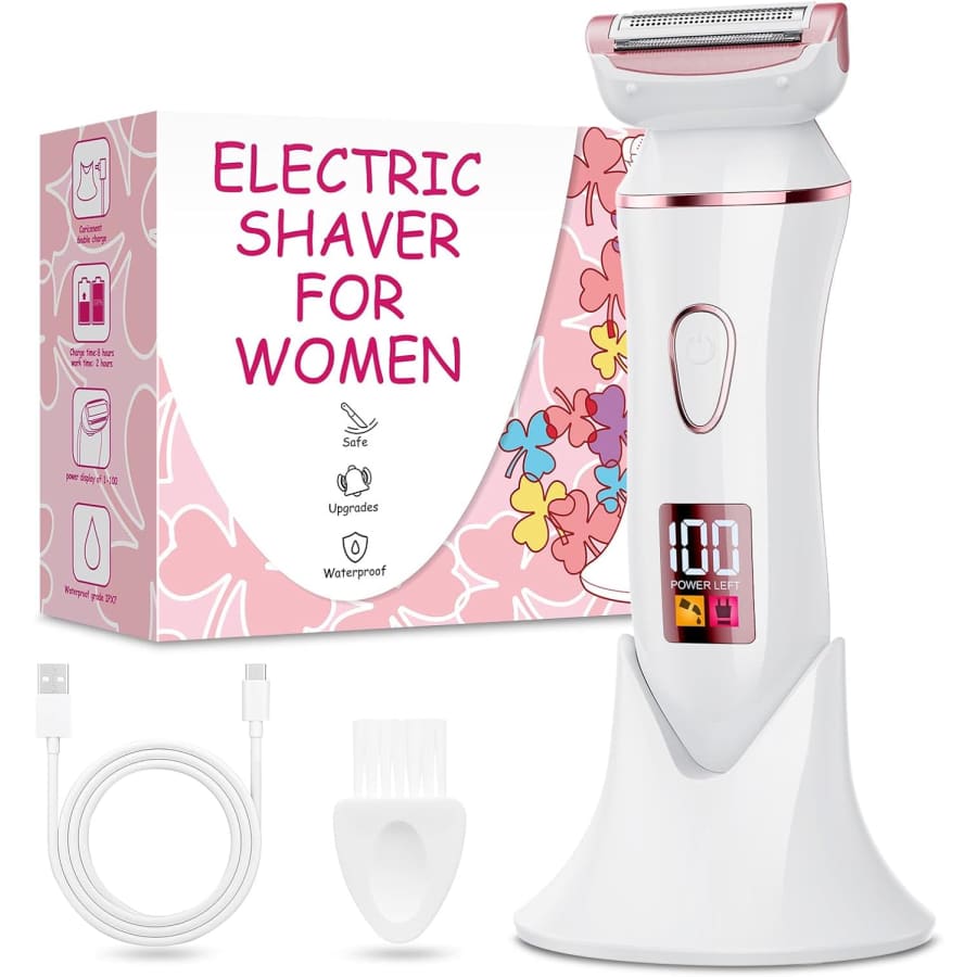 Rechargeable Waterproof Electric Shaver: $9.99 Rechargeable Waterproof Electric Shaver: $9.99