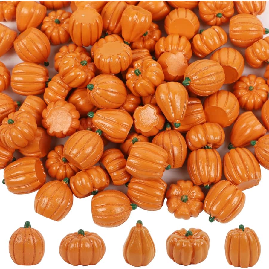 Mini Pumpkin for Crafts 80-Pack: $18
