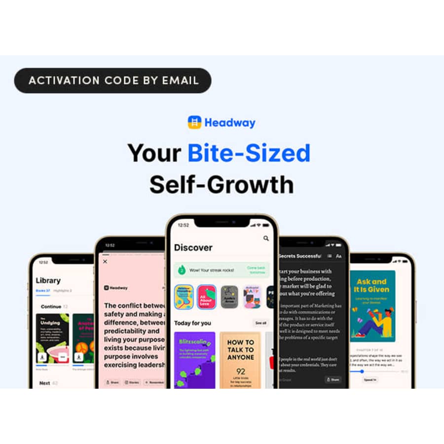 Headway Premium: Lifetime Subscription for $60