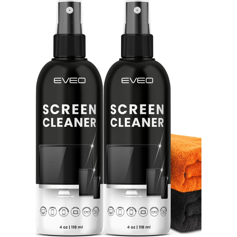 Eveo 4-oz. Screen Cleaner Spray 2-Pack: $8.97 Eveo 4-oz. Screen Cleaner Spray 2-Pack: $8.97
