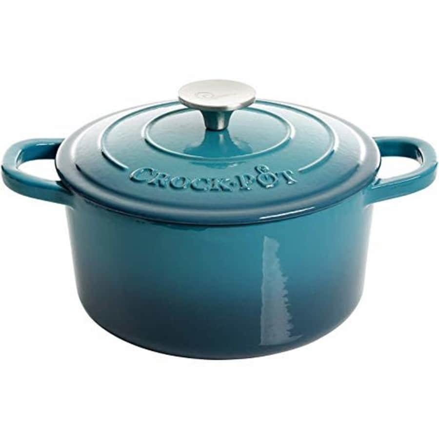 Crock-Pot 3-Quart Enameled Cast Iron Dutch Oven: $35.10 Crock-Pot 3-Quart Enameled Cast Iron Dutch Oven: $35.10