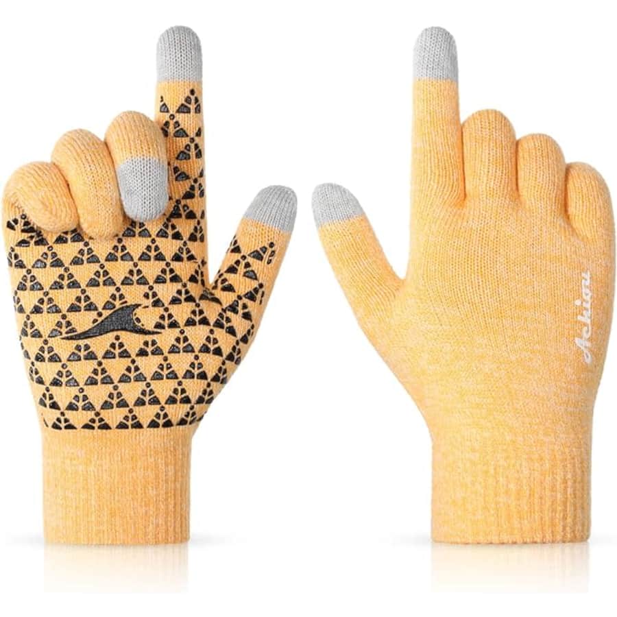 Achiou Men's and Women's Winter Gloves: $6.99