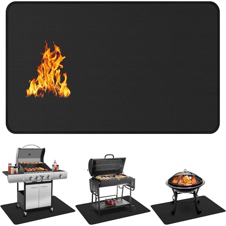 60" x 40" Under Grill Mat: $30