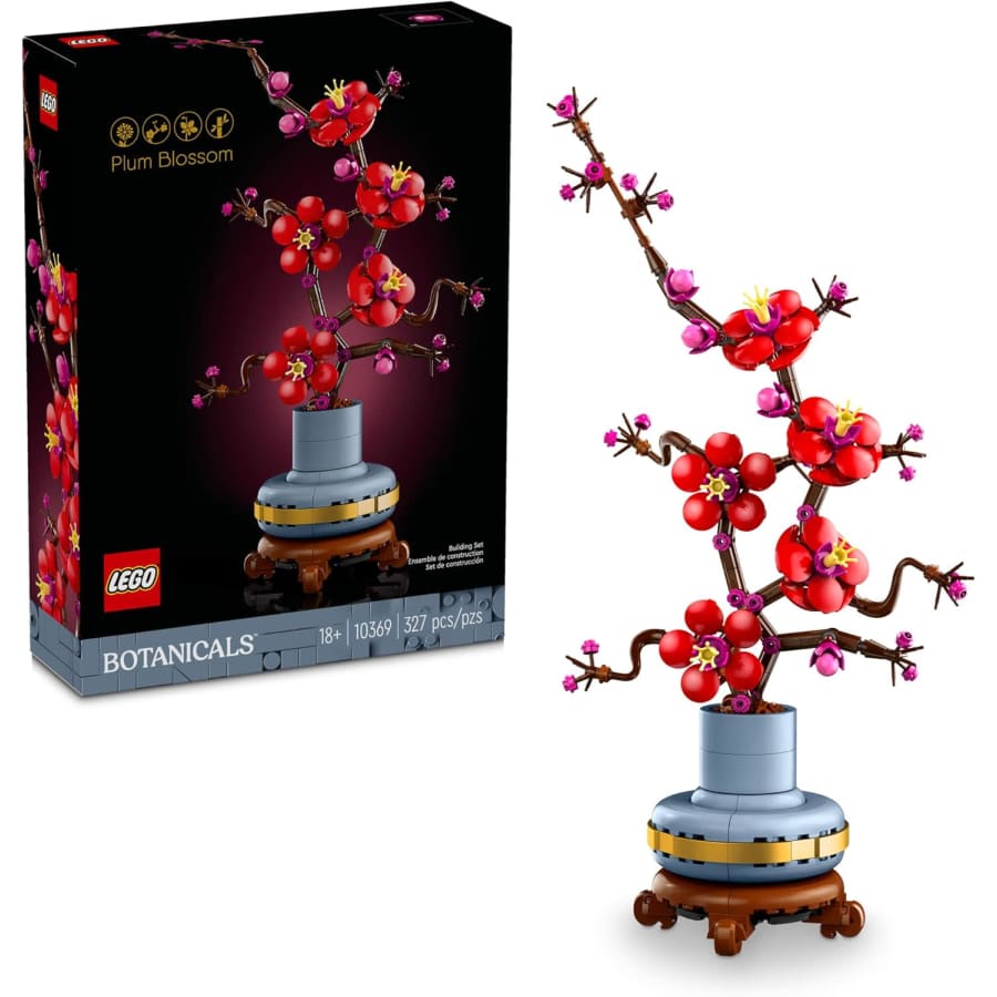 LEGO Icons Plum Blossom Building Set: $24