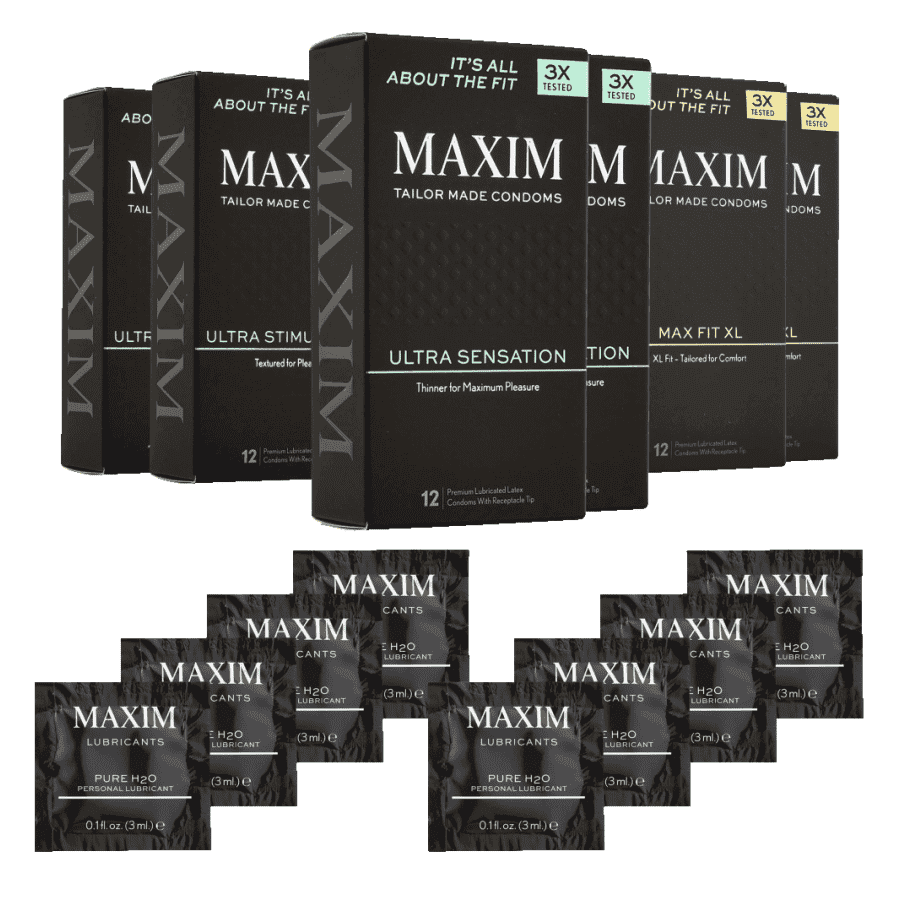 Maxim Tailor Made Condoms 8-Pack: $10