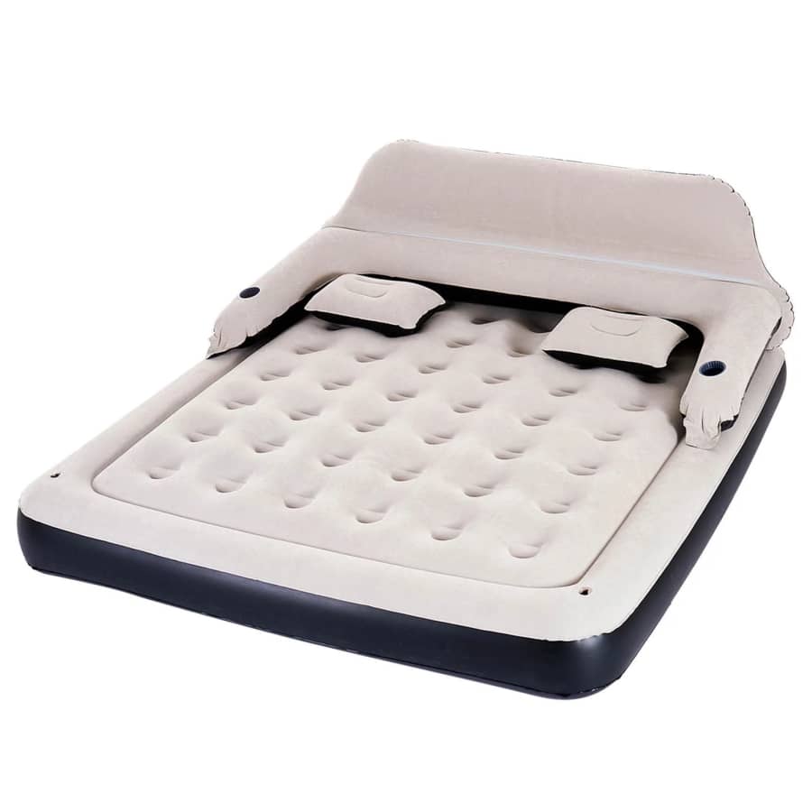 Honeydrill Queen Size 9" Air Mattress with Headboard: $59, King for $69