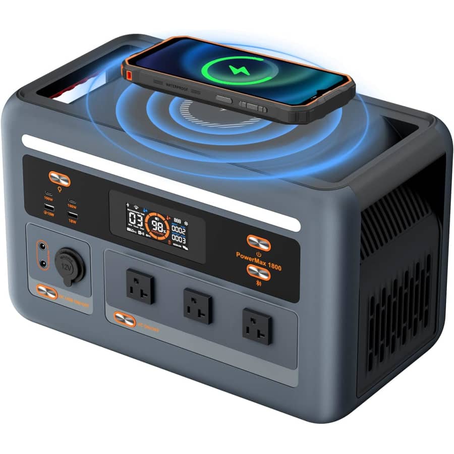 Oscal PowerMax 1800w Portable Power Station: $379.99