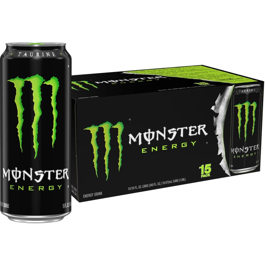 Monster Energy Original 16-oz. Can 15-Pack: $17 via Sub. & Save