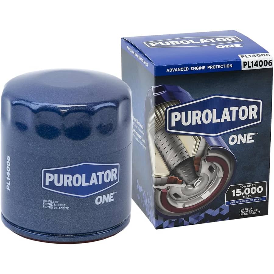 Purolator PL14006 PurolatorONE Advanced Engine Protection Spin On Oil Filter: $2.75