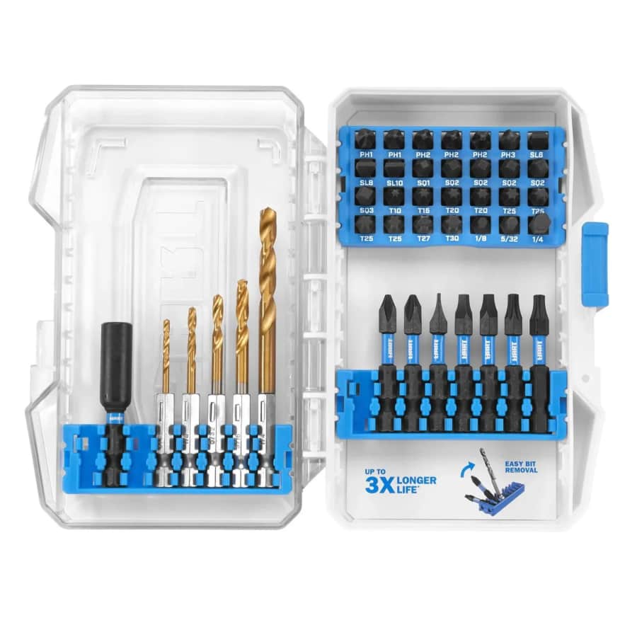 Hart 41-Piece Impact Drill Bit & Drive Bit Set w/ Modular Case: $6