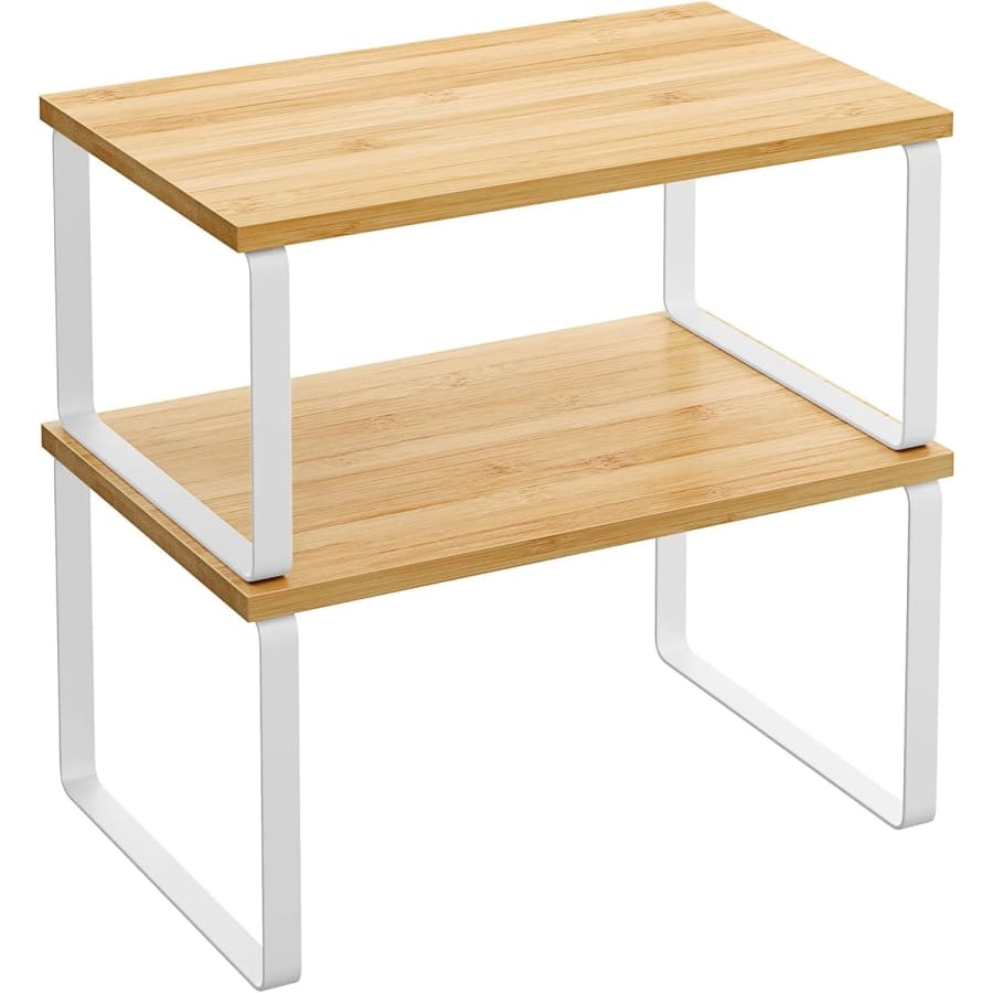 Cabinet Organizer Shelf 2-Pack: $20 Cabinet Organizer Shelf 2-Pack: $20