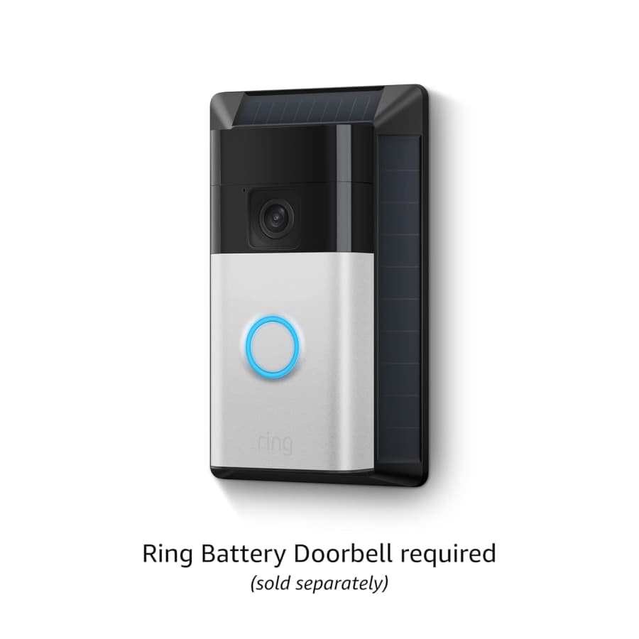 Ring Solar Charger for Battery Doorbell: $45