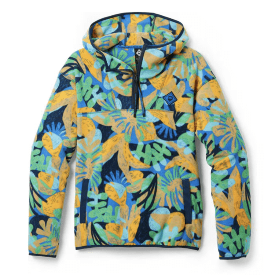Outdoor Afro + REI Co-op Men's Fleece Pullover Hoodie: $22 Outdoor Afro + REI Co-op Men's Fleece Pullover Hoodie: $22