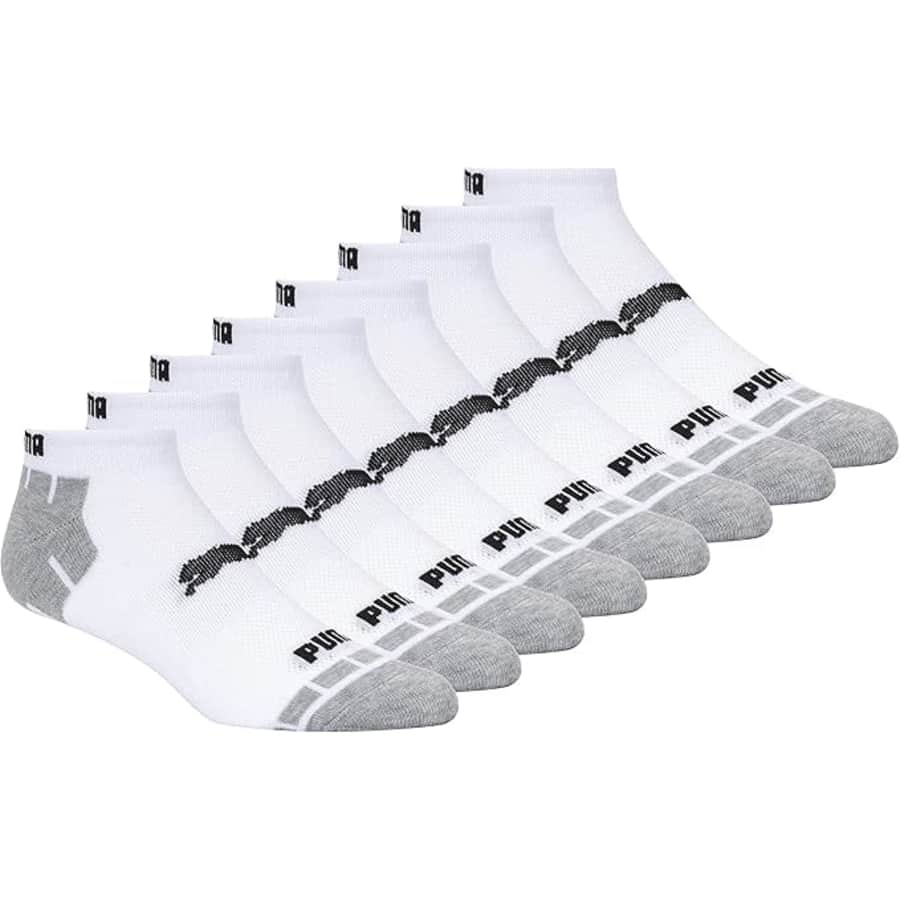 PUMA Men's Low Cut Socks 8-Pack: $7.34 w/ subscribe and save PUMA Men's Low Cut Socks 8-Pack: $7.34 w/ subscribe and save