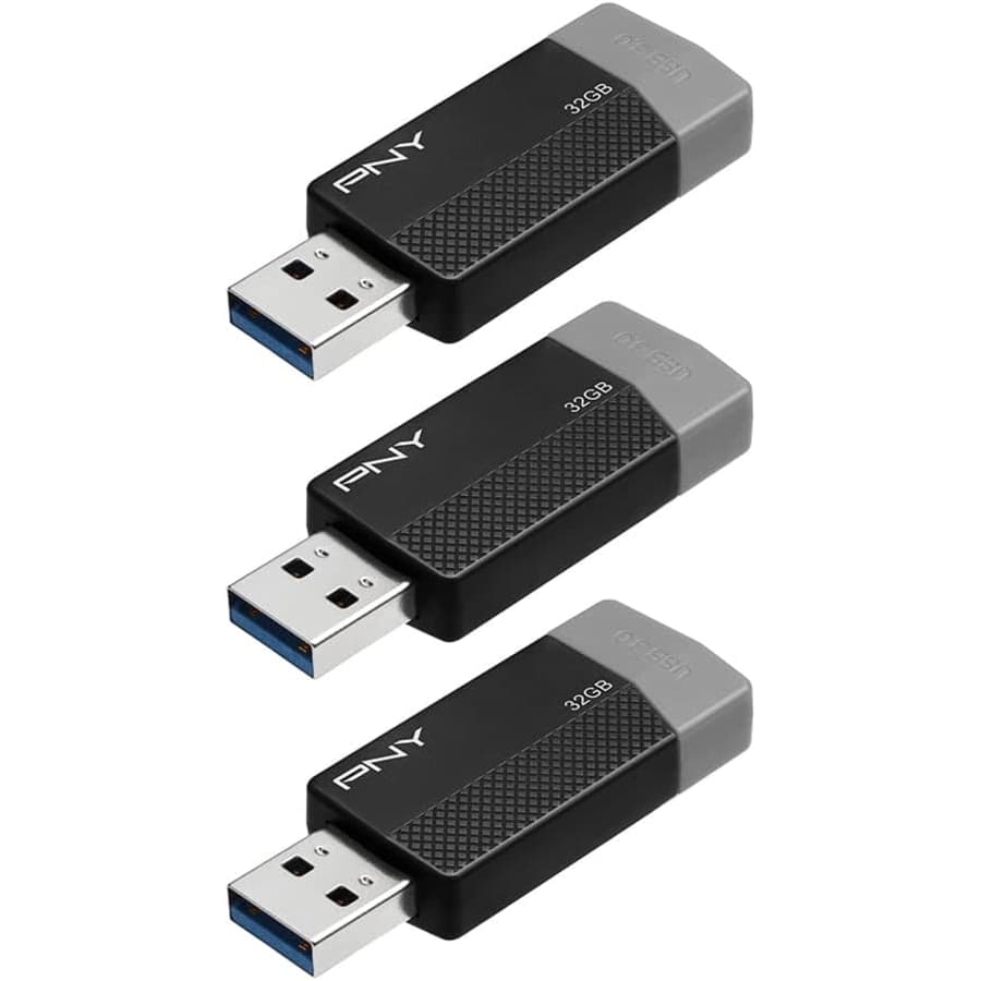 PNY Technologies ODM Elite Edge 32GB USB 3.0 Flash Drive 3-Pack: $13 PNY Technologies ODM Elite Edge 32GB USB 3.0 Flash Drive 3-Pack: $13