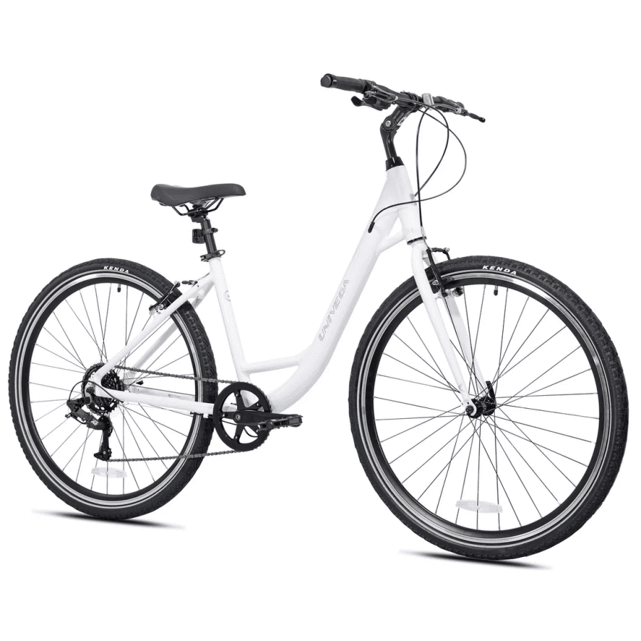 Univega USA 700C Weekend Voyage 1.0 Step Thru Comfort Hybrid Bike: $162 Univega USA 700C Weekend Voyage 1.0 Step Thru Comfort Hybrid Bike: $162