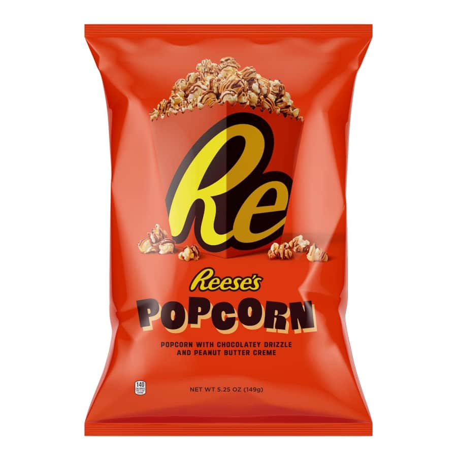 Reese's Popcorn 5.25-oz. Bag: $3.87 via Sub & Save