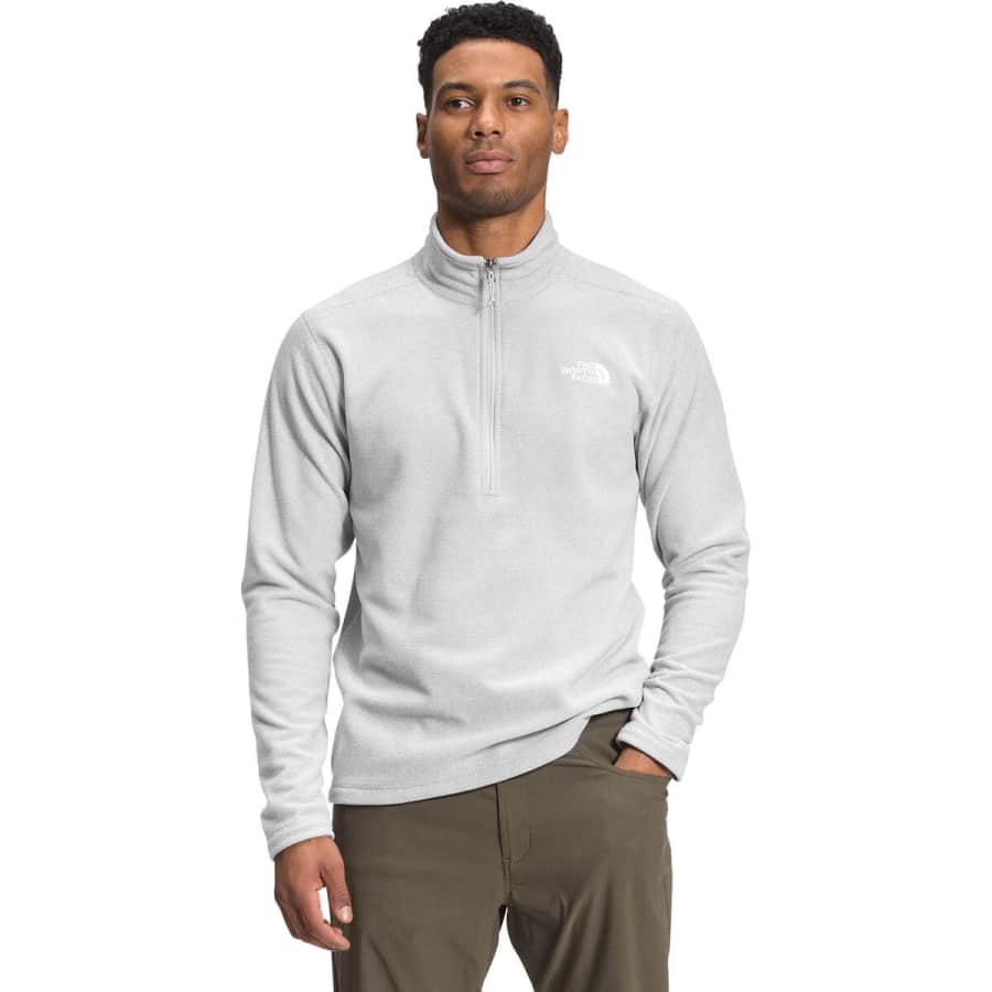 The North Face Men's Textured Cap Rock 1/4-Zip Fleece Jacket: $33 The North Face Men's Textured Cap Rock 1/4-Zip Fleece Jacket: $33